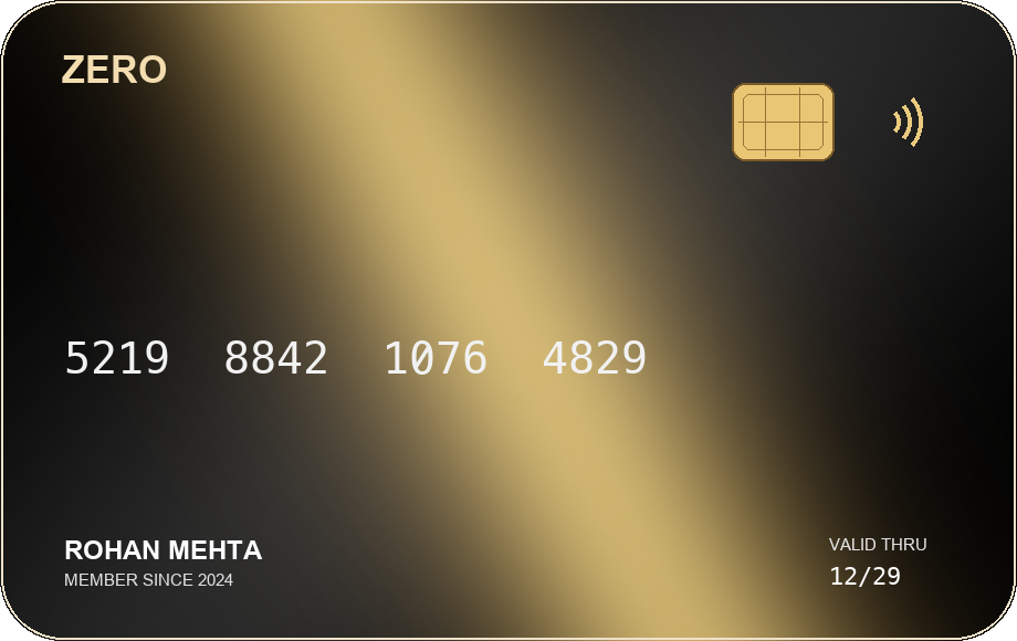 Zero Card